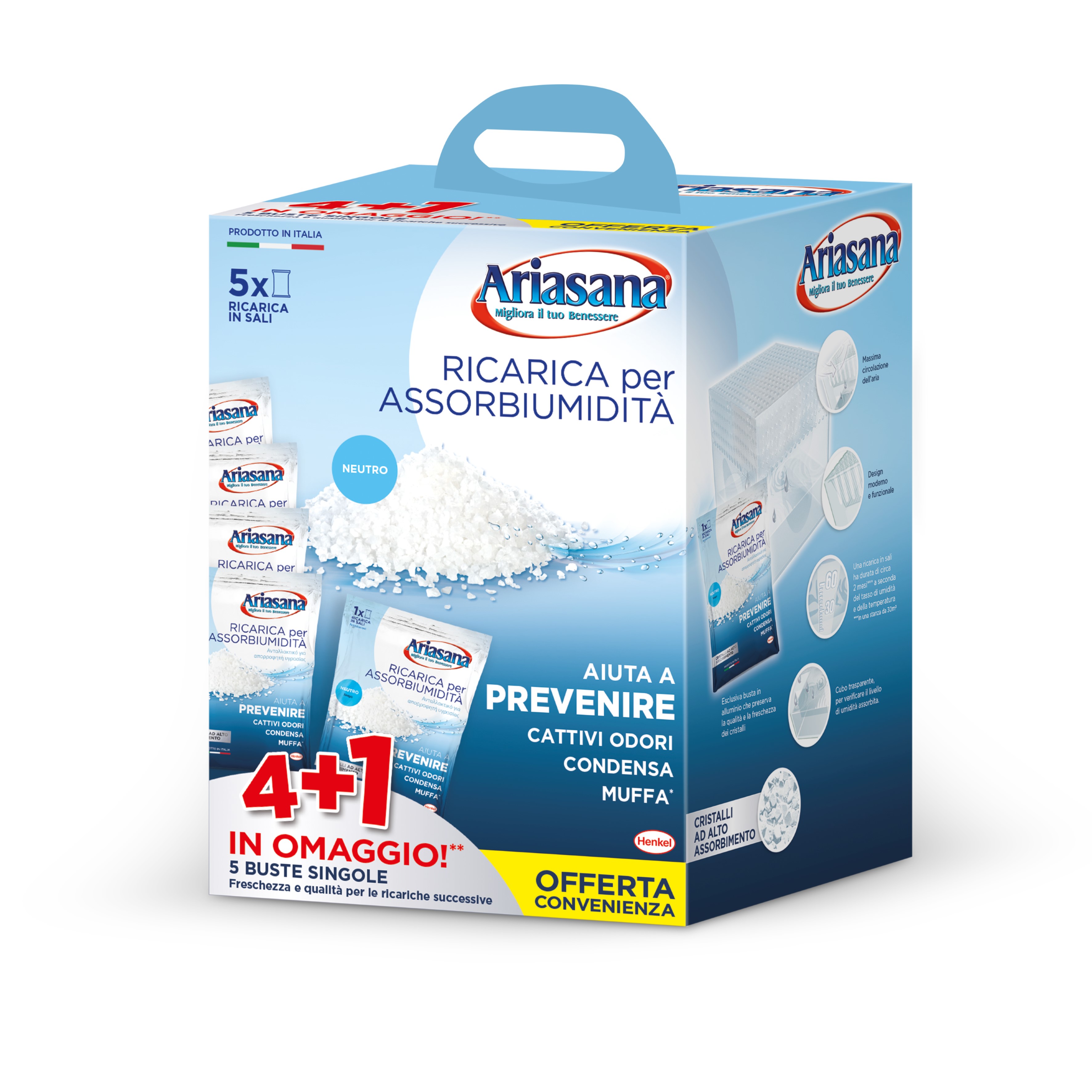 ARIASANA RICARICA CLASS  5X450