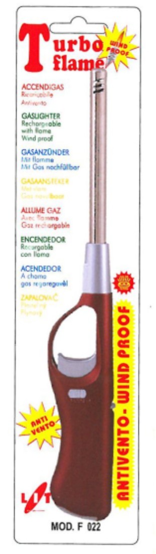 ACCENDIGAS A FIAMMA ANTIVENTO