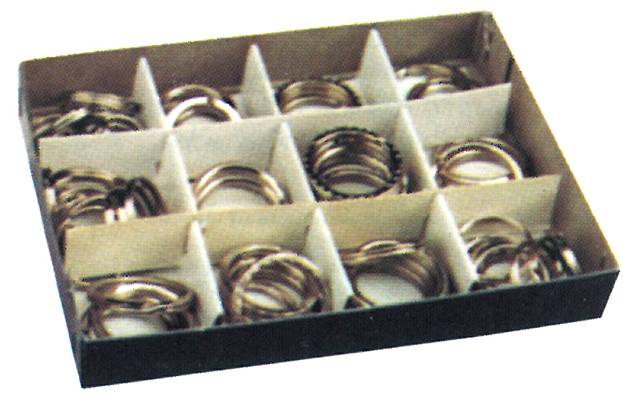 ANELLI PORTACHIAVI  72 PZ