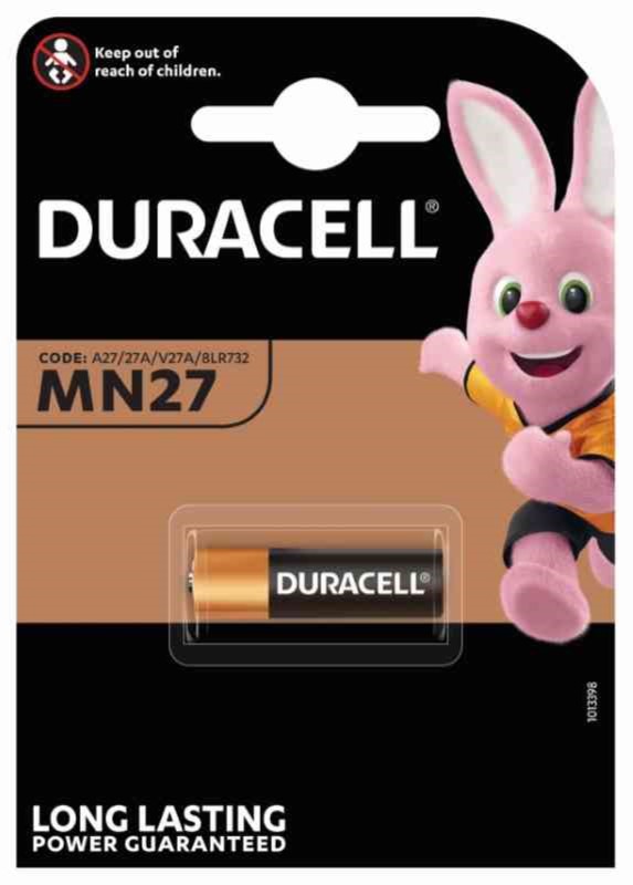 PILE DURACELL 1PZ  MN27