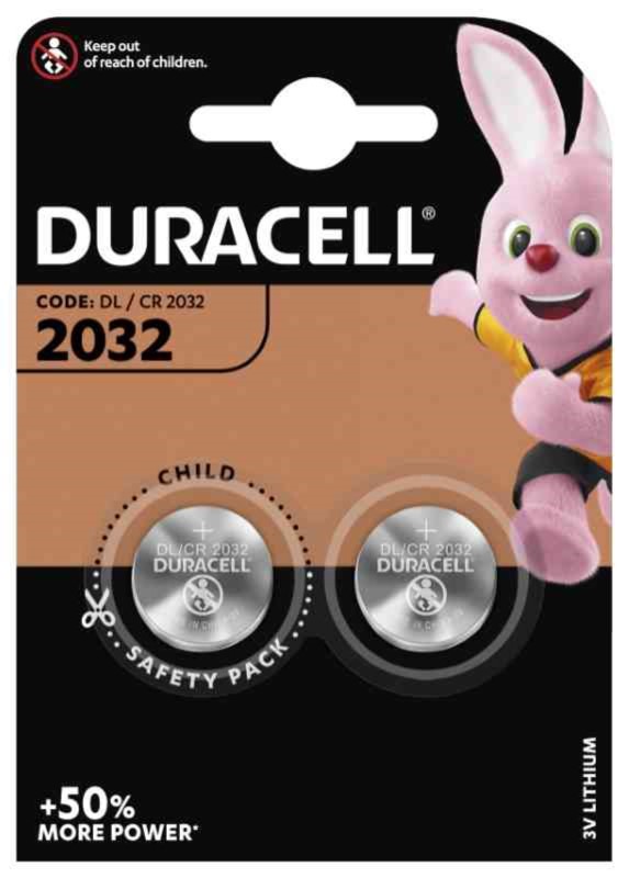 PILE DURACELL 2032 2PZ ELETTR.