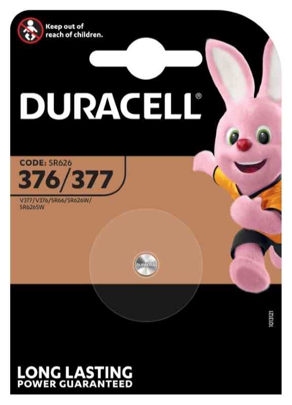 PILE DURACELL 377     OROLOGIO