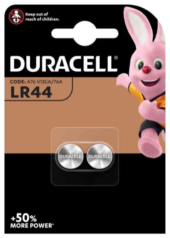 PILE DURACELL 1,5V 2PZ LR44