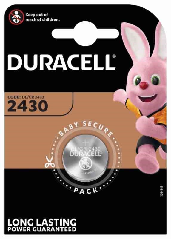 PILE DURACELL 2430 1PZ.ELETTR.