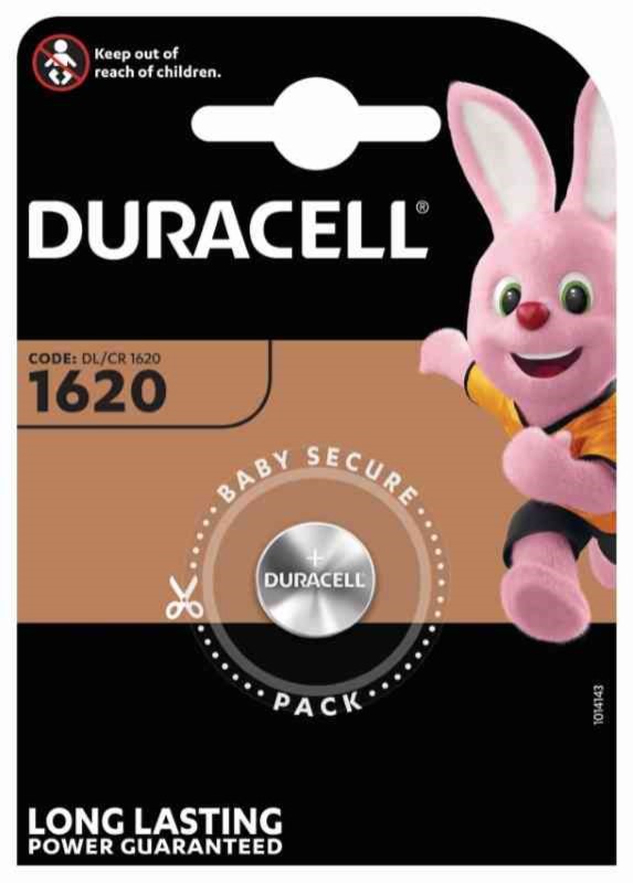 PILE DURACELL 1620 1PZ.ELETTR.