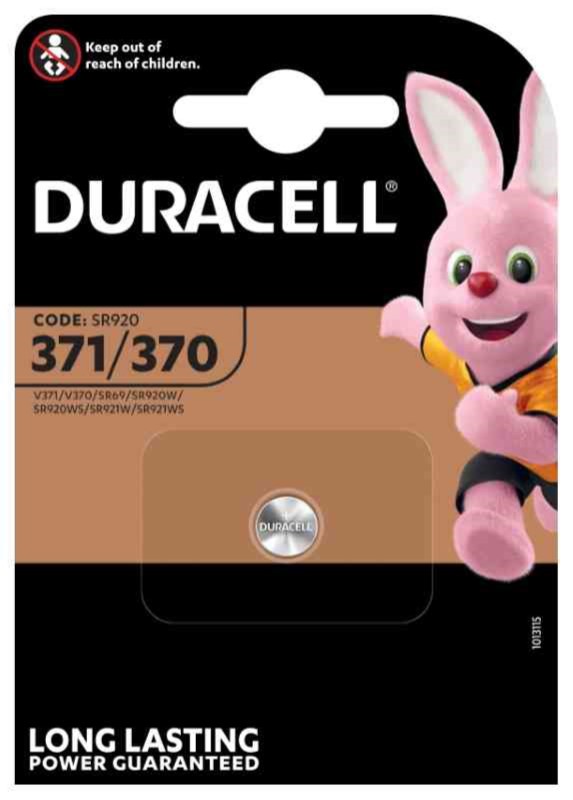 PILE DURACELL 371/370 OROLOGIO