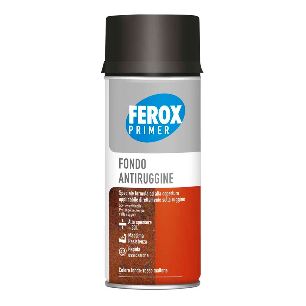 FEROX PRIMER ANTIRUGGINE ROSSA 400ML