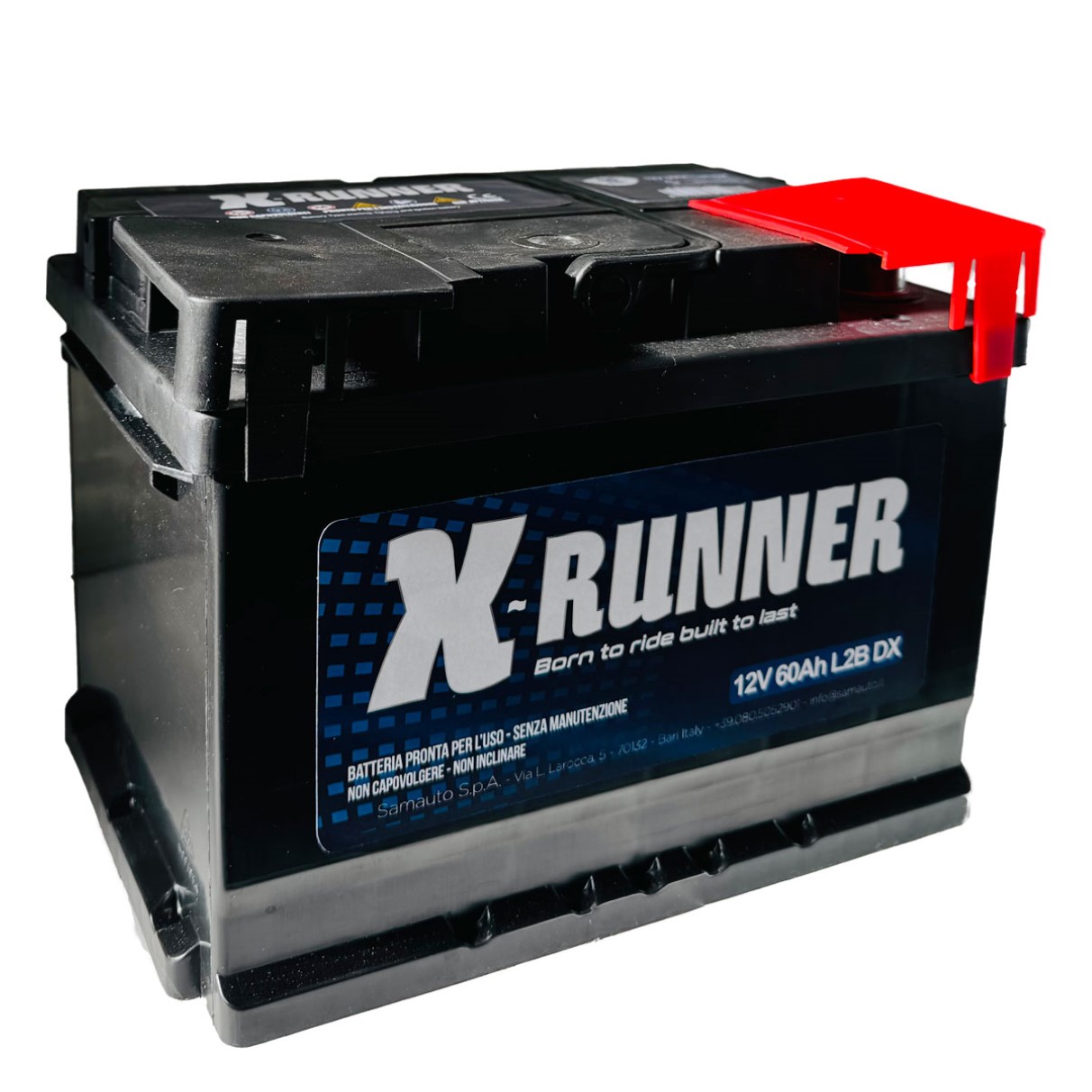BATTERIA AUTO  60AH XRUNNER 500A