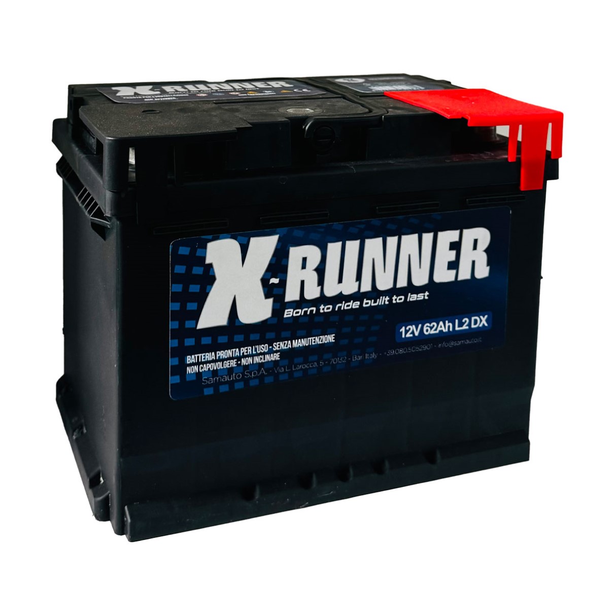 BATTERIA AUTO  62AH XRUNNER 520A