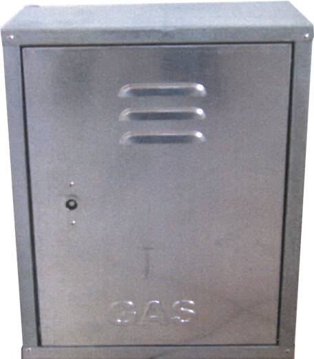 CASSETTA GAS LAMIERA 35X45X24