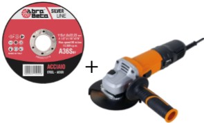 DISCHI ABRABETA SILVER 115X1,0X22 KIT PZ.300+SMER.