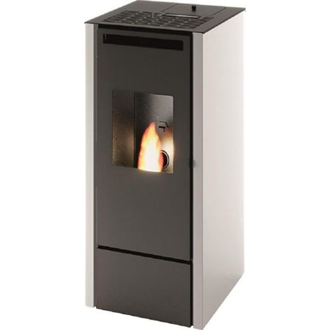 STUFA PELLET CINZIA 11KW BIANCA