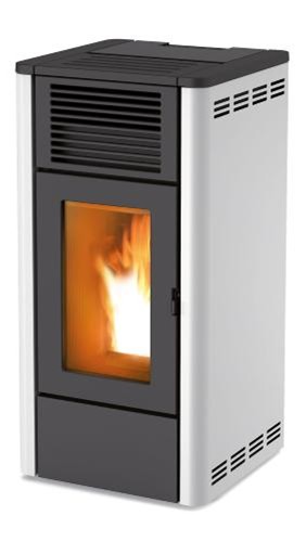 STUFA PELLET VITA 8KW BIANCA NOCCIOLINO/PELLET