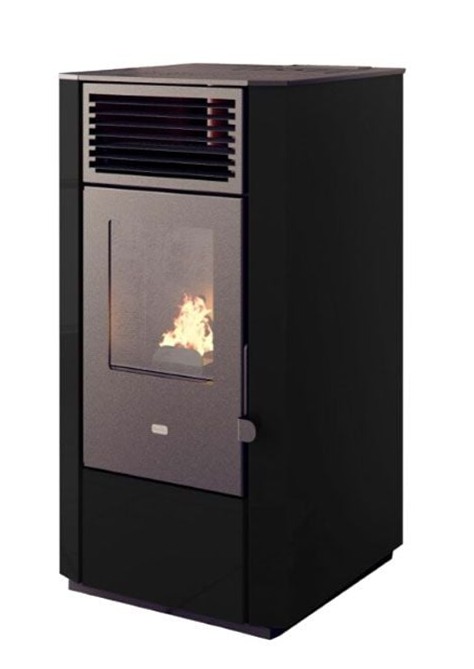 STUFA PELLET VITA 8KW NERA NOCCIOLINO/PELLET