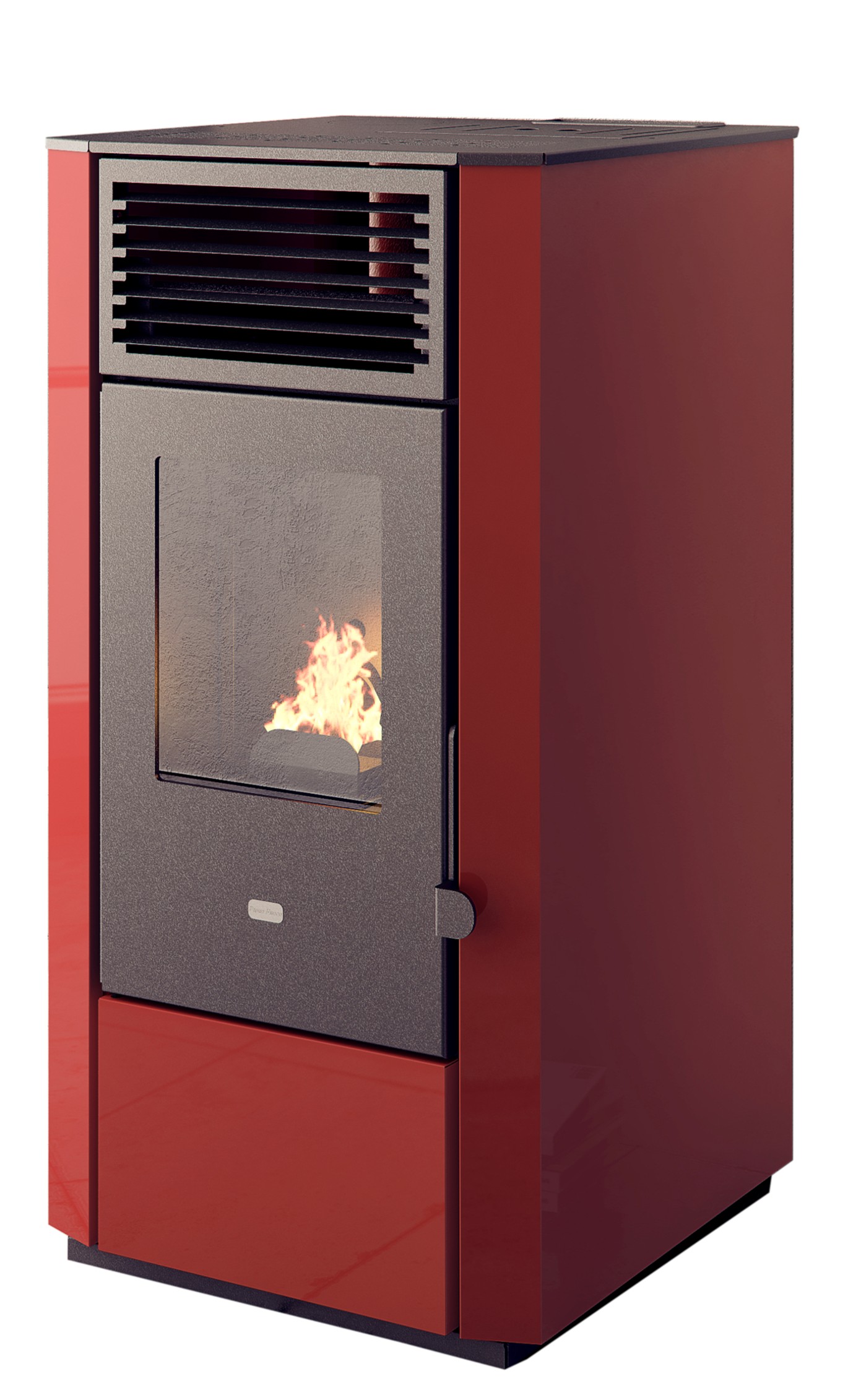 STUFA PELLET VITA 8KW ROSSA NOCCIOLINO/PELLET