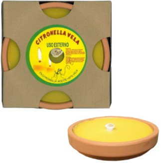 CITRONELLA TERRACOTTA CM.14X 3